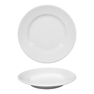 Bord – Ø23,5cm – porselein – wit