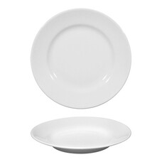 Bord – Ø23,5cm – porselein – wit