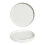 Bord – Ø20,0cm – porselein – wit