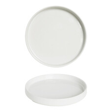 Bord – Ø20,0cm – porselein – wit