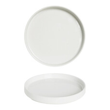 Bord – Ø24,0cm – porselein – wit