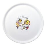 Bord – Ø33,0cm – porselein – decor