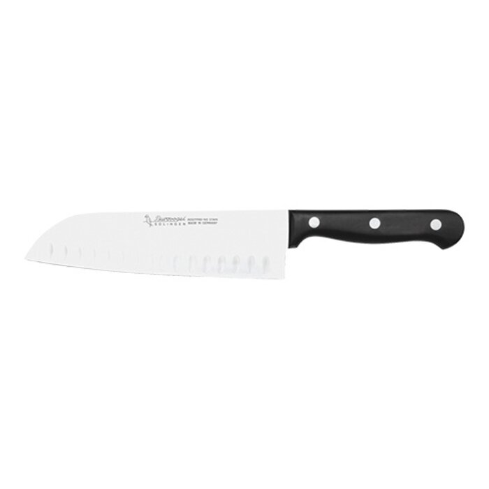 Burgvogel Koksmes – 18cm – Santoku – roestvrijstaal (X50CrMoV15)