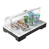 Thermo Future Box Frame buffetdisplay – GN1/1 – geëxpandeerd polypropyleen (EPP) – zwart