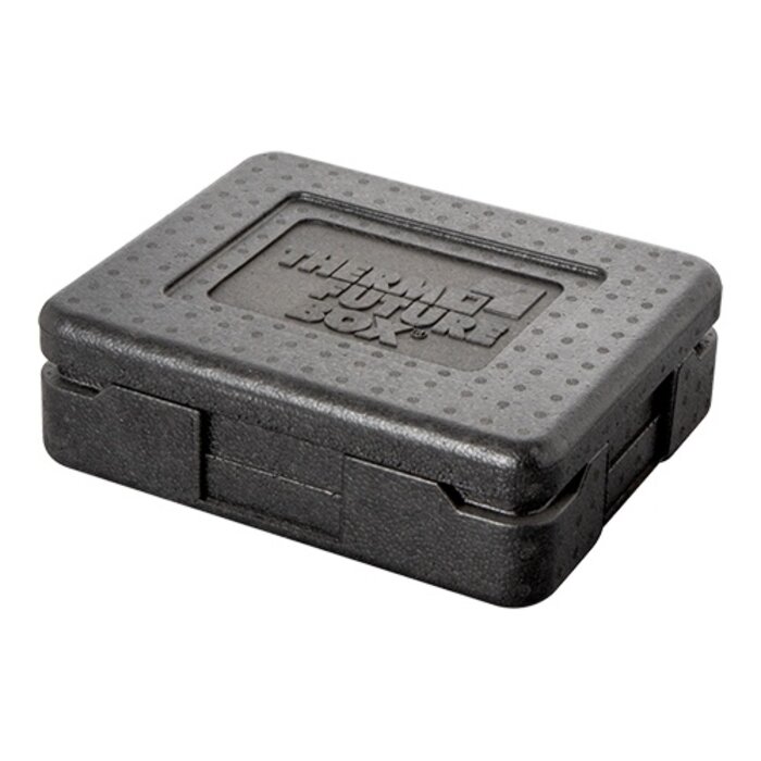 Thermo Future Box Maaltijd verdeelsysteem – geëxpandeerd polypropyleen (EPP) – zwart