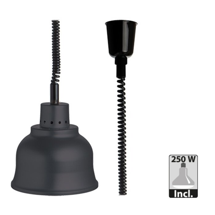 CaterChef Warmhoudkap – aluminium (Al) – zwart