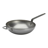 Wok – Ø32cm – plaatstaal – 32,3 cm