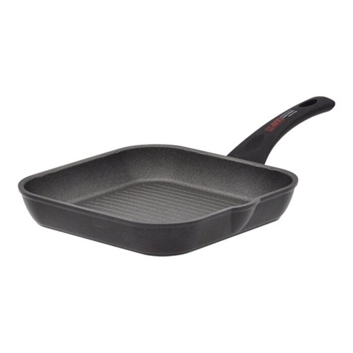 Accademia Mugnano Grillpan – 24x24cm – gegoten aluminium