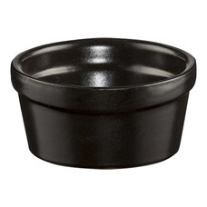 Ramekin – Ø08,0cm – keramiek – zwart