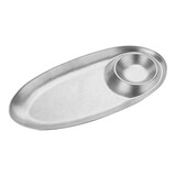 Serveerbord – 27,6x13,6cm – roestvrijstaal 18/10