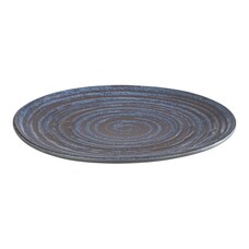 Serveerbord – Ø22,0cm – melamine (MF) – blauw