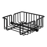 Servet standaard – zwart – 7,5 cm