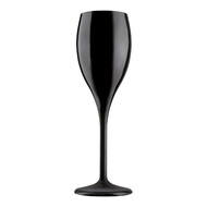 Champagne glas – 15cl – styreen-acrylonitril (SAN) – zwart