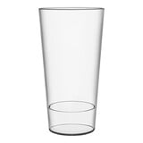 Bier glas – 60cl – styreen-acrylonitril (SAN) – transparant