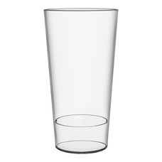 Bier glas – 60cl – styreen-acrylonitril (SAN) – transparant