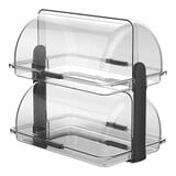 Buffetvitrine – 38x26cm – polypropyleen (PP) – transparant