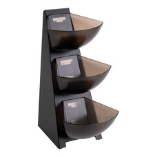 Uitgifte unit – roestvrijstaal 18/0 – zwart