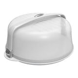 Taartplateau met kap – Ø37cm – styreen-acrylonitril (SAN) – transparant