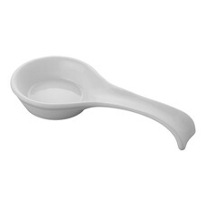 Lepelhouder – porselein – wit