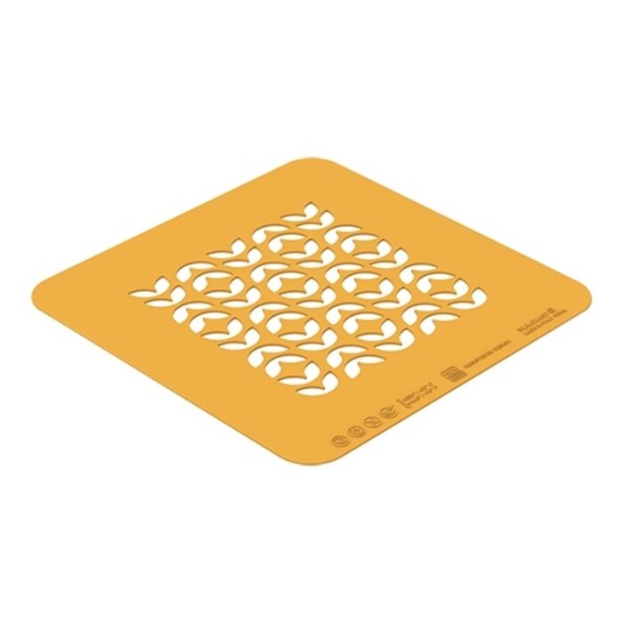 Silikomart Sjabloon Foliage – siliconenrubber (VMQ) – geel