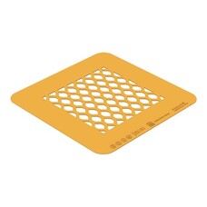 Sjabloon Alambra – siliconenrubber (VMQ) – geel