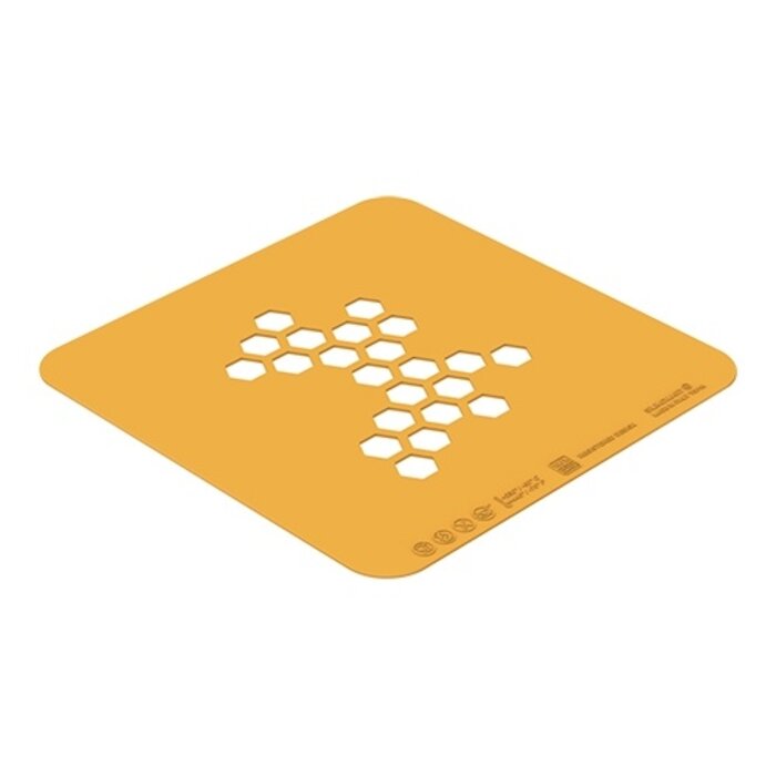 Silikomart Sjabloon Miele – siliconenrubber (VMQ) – geel