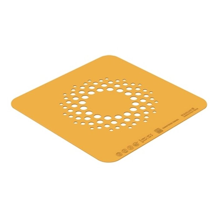Silikomart Sjabloon Galassia – siliconenrubber (VMQ) – geel