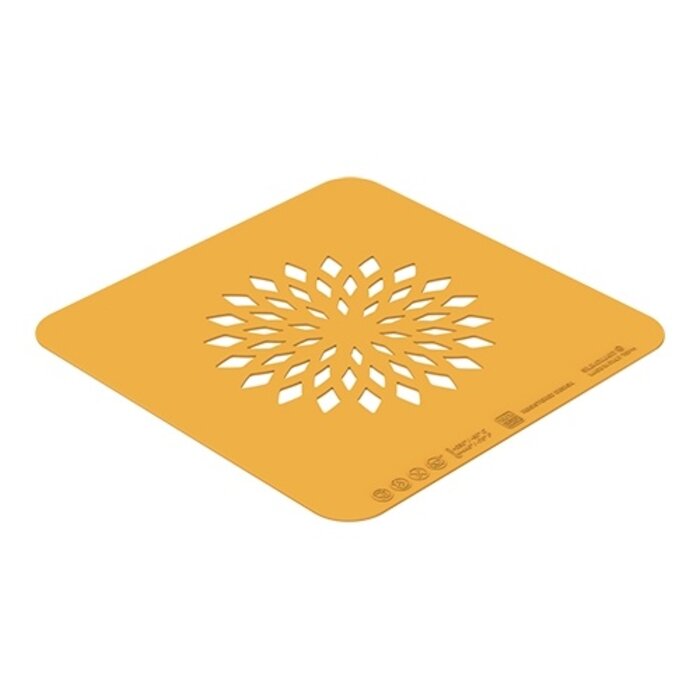 Silikomart Sjabloon Fiore di Loto – siliconenrubber (VMQ) – geel