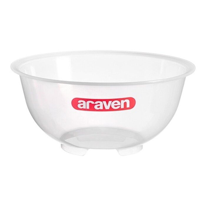 Araven Beslagkom – 04,5L – polypropyleen (PP) – transparant