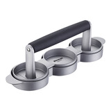 Mini hamburgerpers – aluminium (Al)