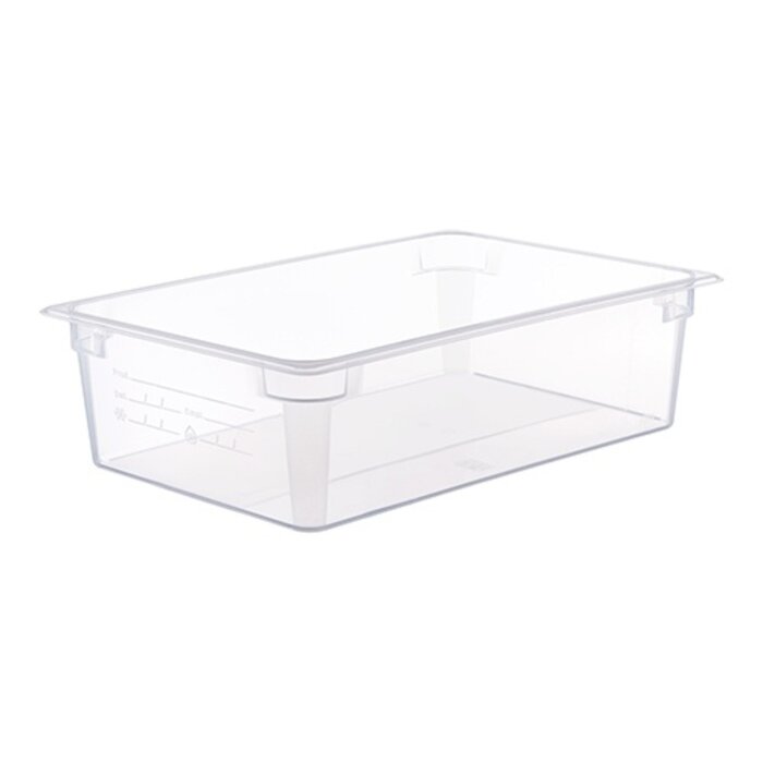 Araven Bak gastronorm GN1/1 – 150 mm – polypropyleen (PP) – transparant