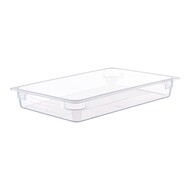 Bak gastronorm GN1/1 – 100 mm – polypropyleen (PP) – transparant