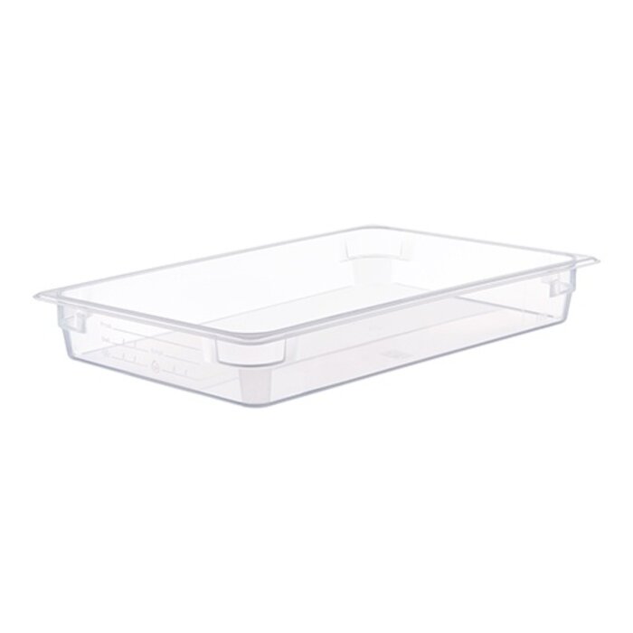 Araven Bak gastronorm GN1/1 – 100 mm – polypropyleen (PP) – transparant