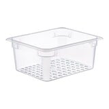 Bak gastronorm GN1/2 – 130 mm – polypropyleen (PP) – transparant