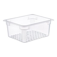 Bak gastronorm GN1/2 – 130 mm – polypropyleen (PP) – transparant