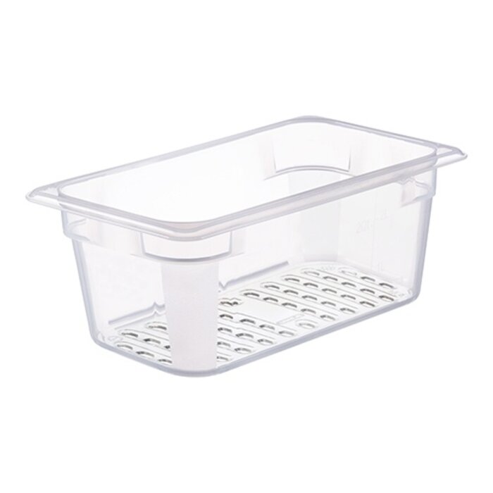 Araven Bak gastronorm GN1/3 – 130 mm – polypropyleen (PP) – transparant