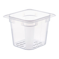 Bak gastronorm GN1/6 – 130 mm – polypropyleen (PP) – transparant