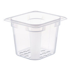 Bak gastronorm GN1/6 – 130 mm – polypropyleen (PP) – transparant