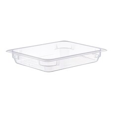 Bak gastronorm GN1/2 – 065 mm – polypropyleen (PP) – transparant