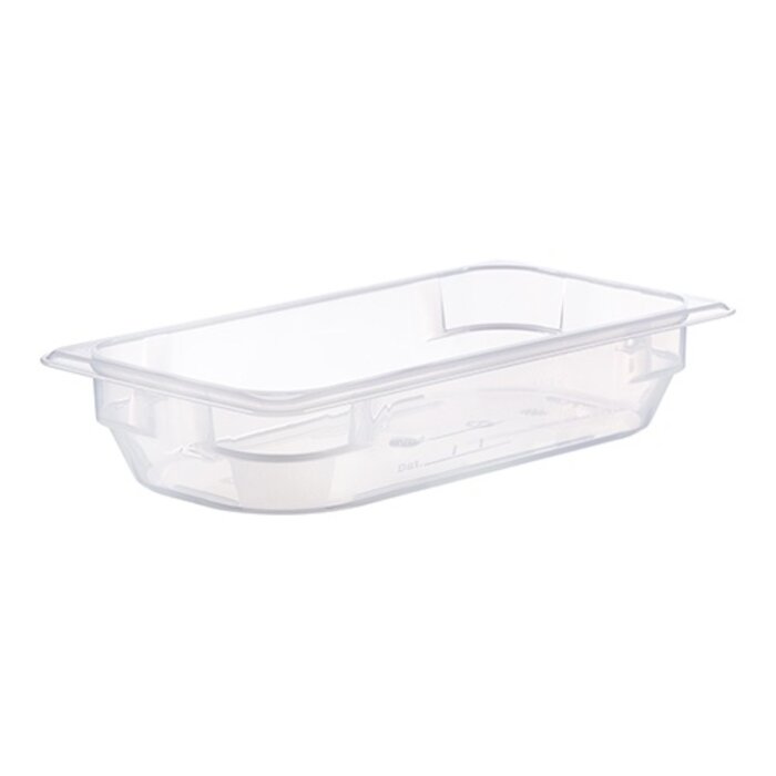 Araven Bak gastronorm GN1/3 – 065 mm – polypropyleen (PP) – transparant