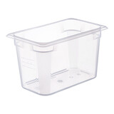 Bak gastronorm GN 1/4 – 150 mm – transparant – polypropyleen (PP) – 3,8 L