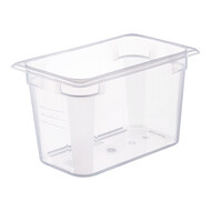 Bak gastronorm GN1/4 – 150 mm – polypropyleen (PP) – transparant