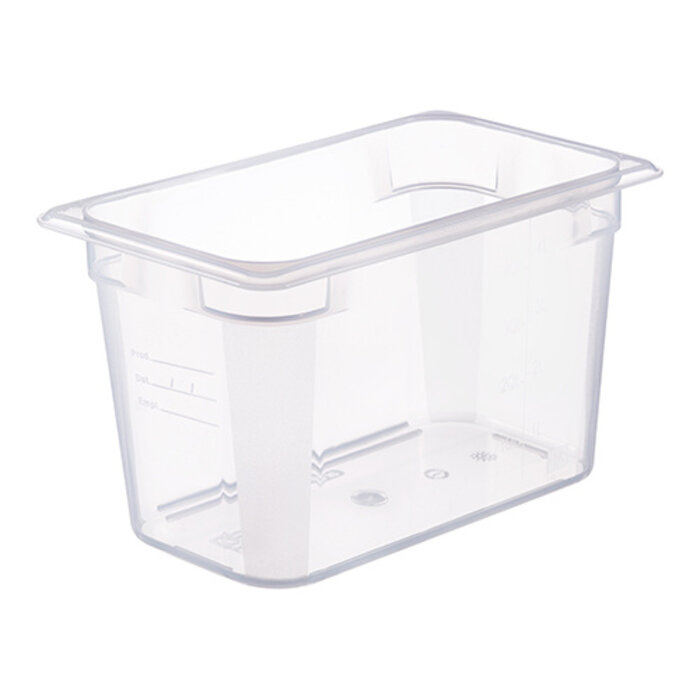 Araven Bak gastronorm GN1/4 – 150 mm – polypropyleen (PP) – transparant