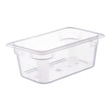 Bak gastronorm GN1/4 – 100 mm – polypropyleen (PP) – transparant