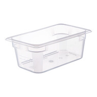 Bak gastronorm GN1/4 – 100 mm – polypropyleen (PP) – transparant