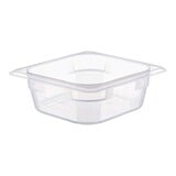 Bak gastronorm GN1/4 – 065 mm – polypropyleen (PP) – transparant