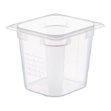 Bak gastronorm GN 1/6 – 150 mm – transparant – polypropyleen (PP) – 2,3 L