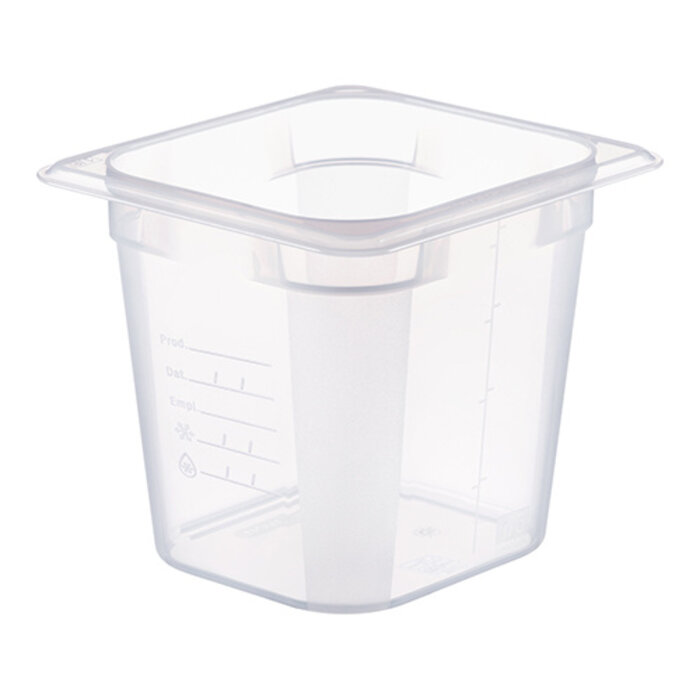 Araven Bak gastronorm GN1/6 – 150 mm – polypropyleen (PP) – transparant