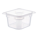 Bak gastronorm GN 1/6 – 100 mm – transparant – polypropyleen (PP) – 1,6 L