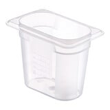 Bak gastronorm GN1/9 – 150 mm – polypropyleen (PP) – transparant